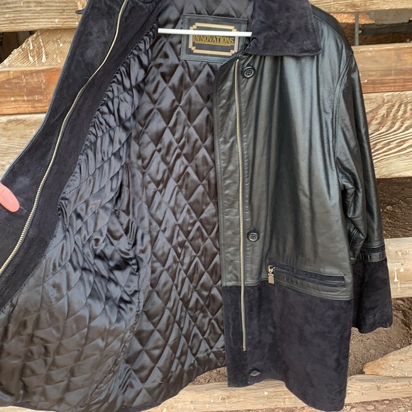 Vintage Leather/Suede Jacket - Picture 5 of 13